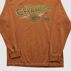 Fanatics Super Bowl Champions XLV Alstyle 2011 Long Sleeve T-shirt Clay Vintage
