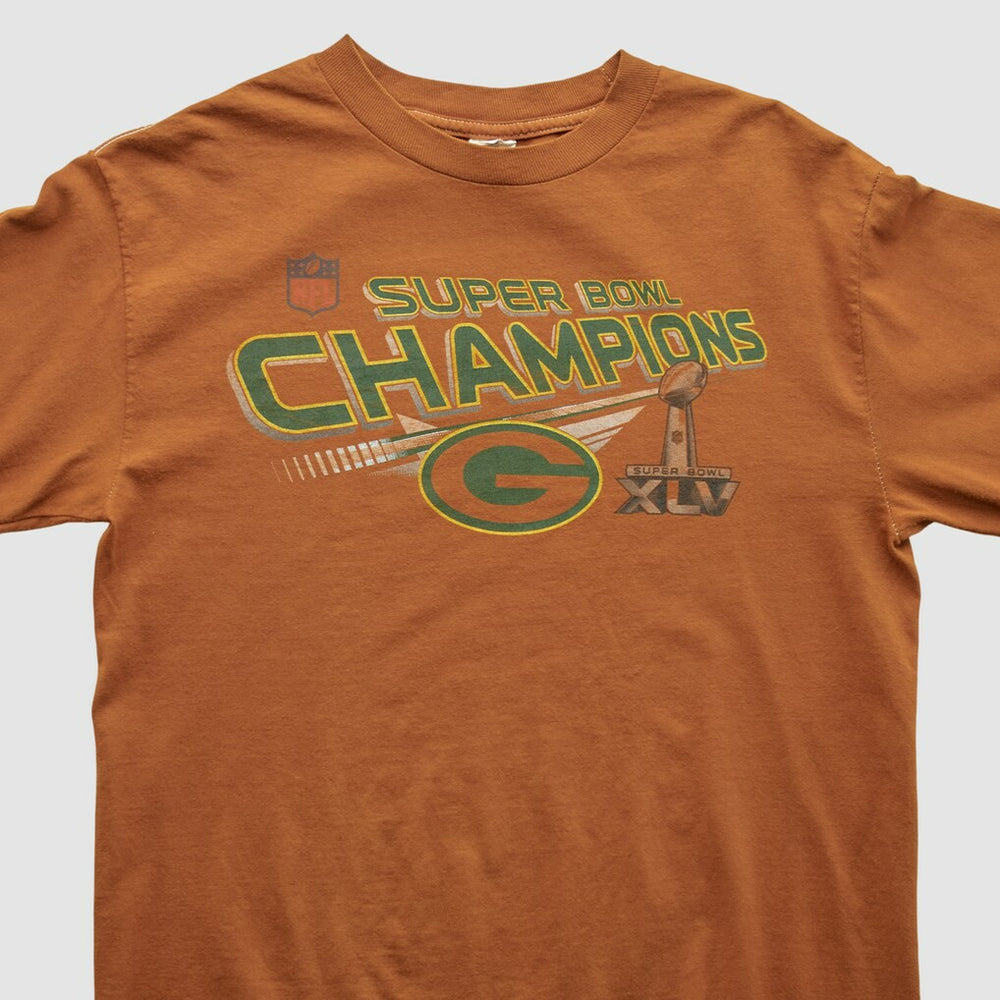 Fanatics Super Bowl Champions XLV Alstyle 2011 Long Sleeve T-shirt Clay Vintage