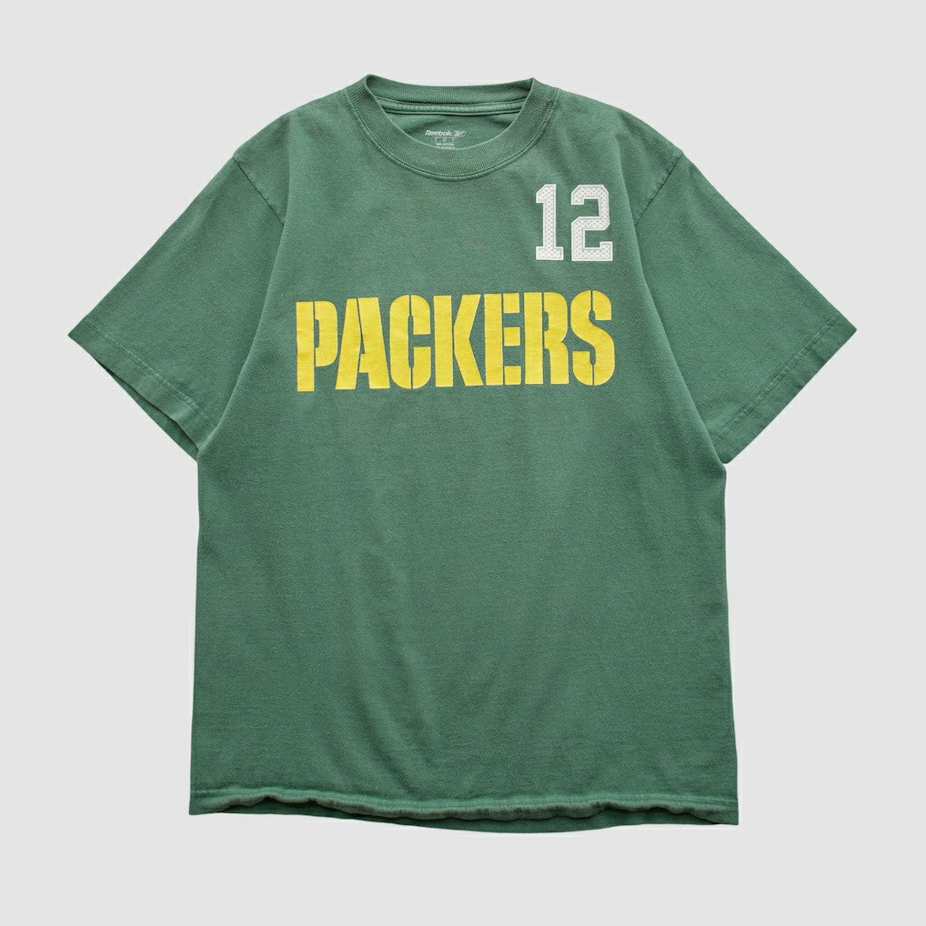 Fanatics Green Bay Packers Reebok 2000s T-shirt Green Vintage