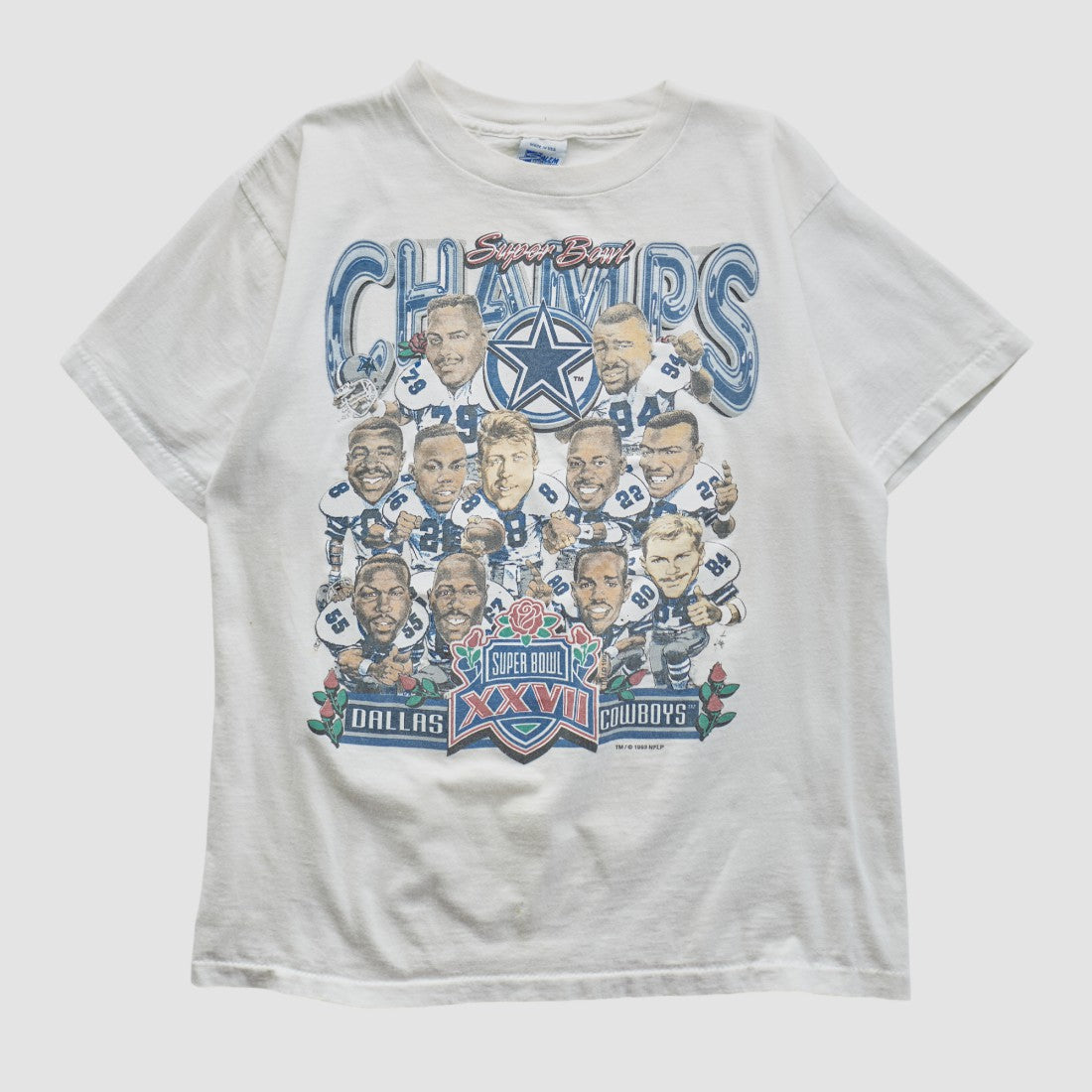 Fanatics Dallas Cowboysm Sportswear 1993 T-shirt White Vintage
