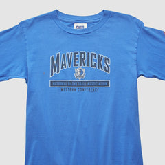 Dallas Mavericks CSA 2000s Long Sleeve T-shirt for sale Blue Vintage | Vintage Near Me