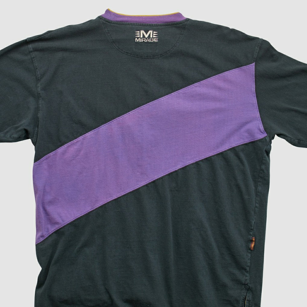 Fanatics Minnesota Vikings Mirage 90s Long Sleeve T-shirt Black Vintage