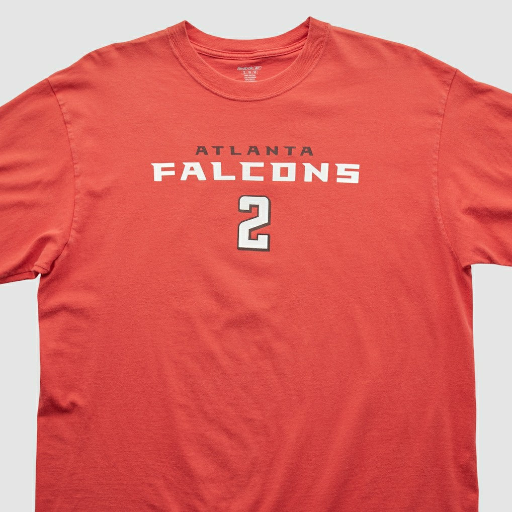 Fanatics Atlanta Falcons Reebok 2000s T-shirt Red Vintage