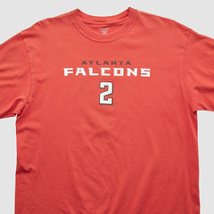 Fanatics Atlanta Falcons Reebok 2000s T-shirt Red Vintage