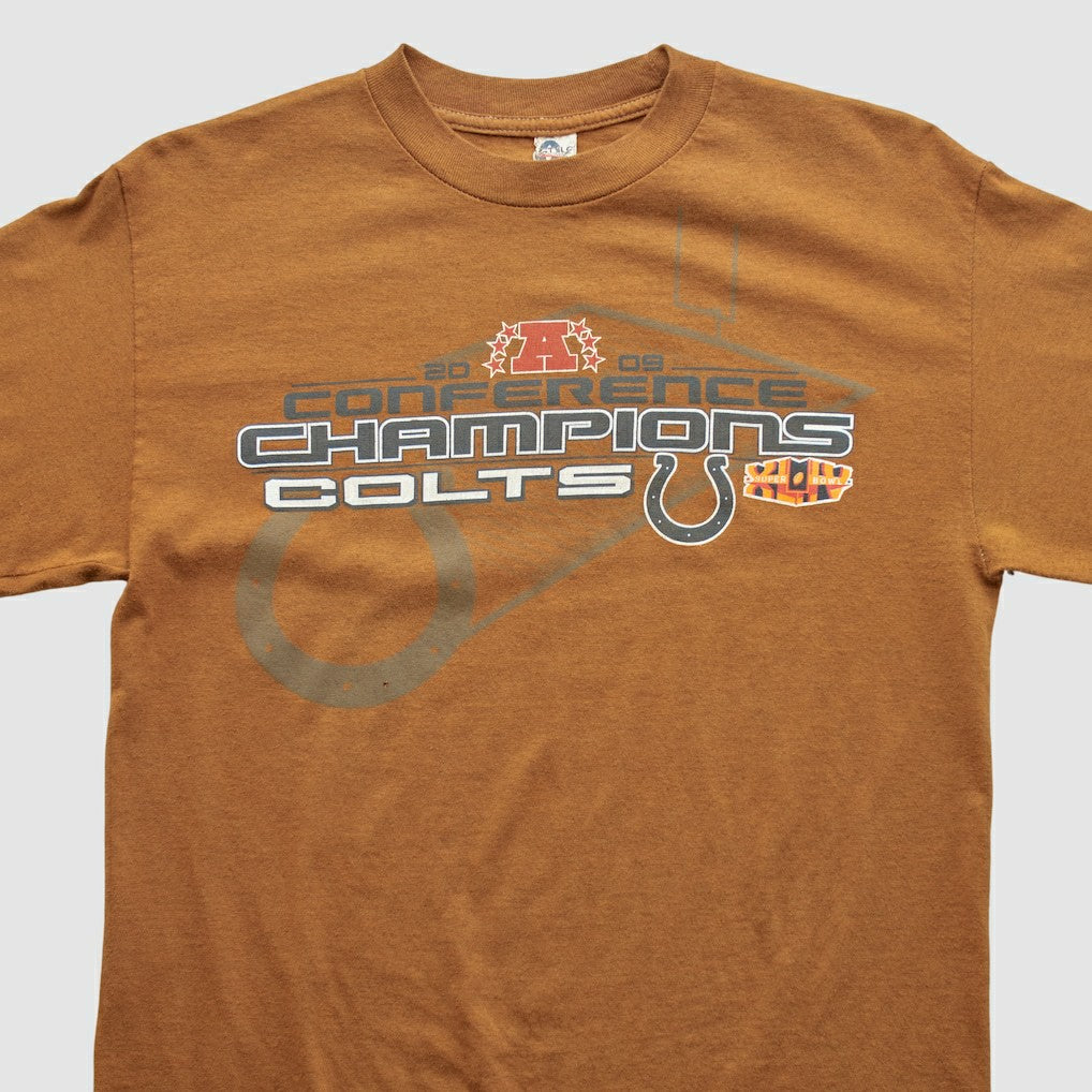 Fanatics Indianapolis Colts Alstyle 2009 Long Sleeve T-shirt Clay Vintage