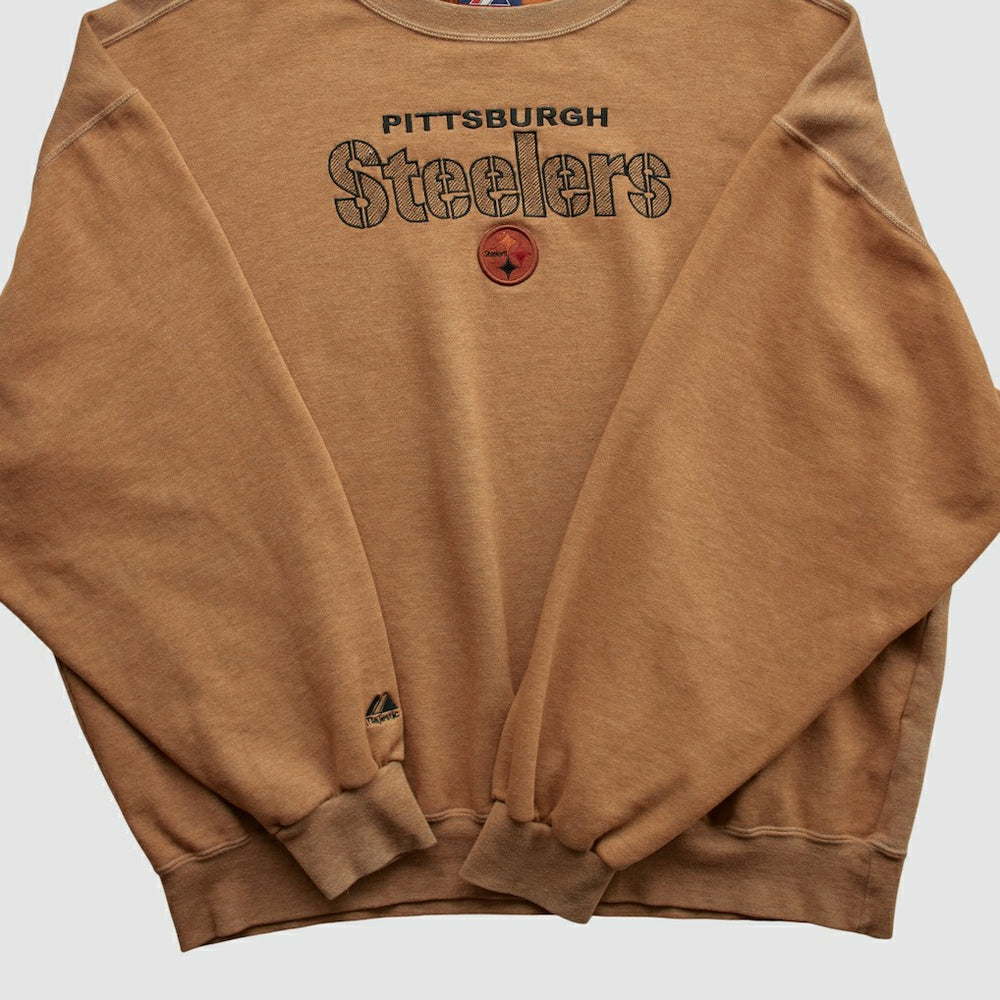 Fanatics Pittsburgh Steelers Majestic 2000s Pullover Sweatshirt Clay Vintage