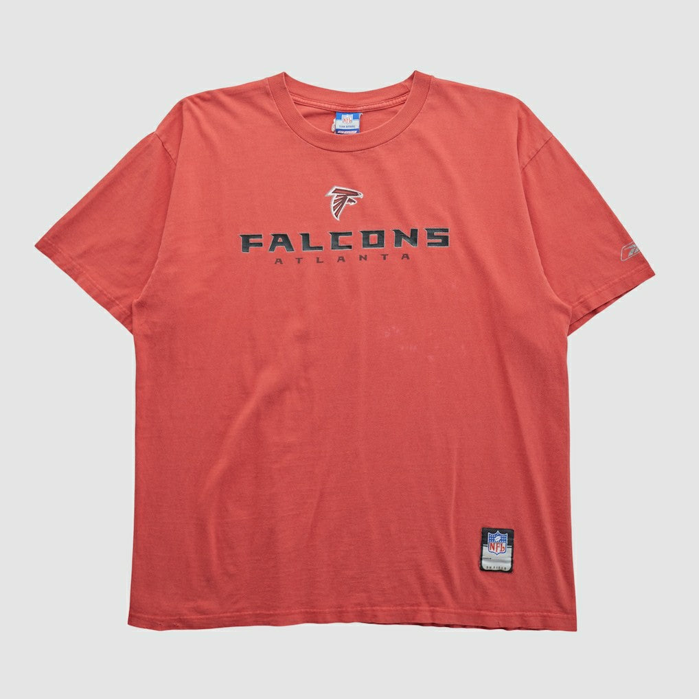 Fanatics Atlanta Falcons Reebok 2000s T-shirt Red Vintage