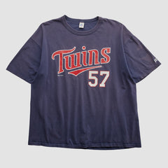 Minnesota Twins Russell 2003 T-shirt - Navy - 2XVintage - Fanatics Lifestyle