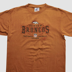Fanatics Denver Broncos Logo Athletic 90s T-shirt Clay Vintage