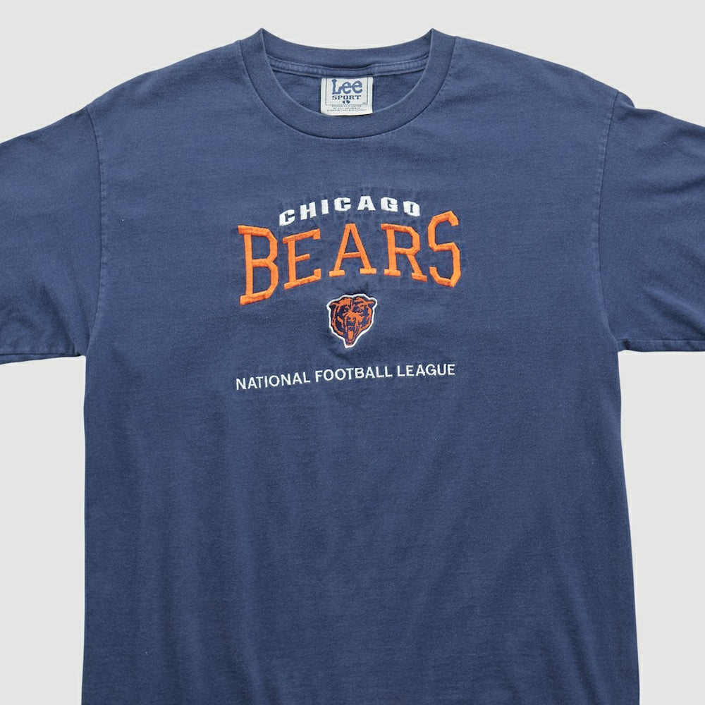 Fanatics Chicago Bears Lee Sport 90s T-shirt Navy Vintage