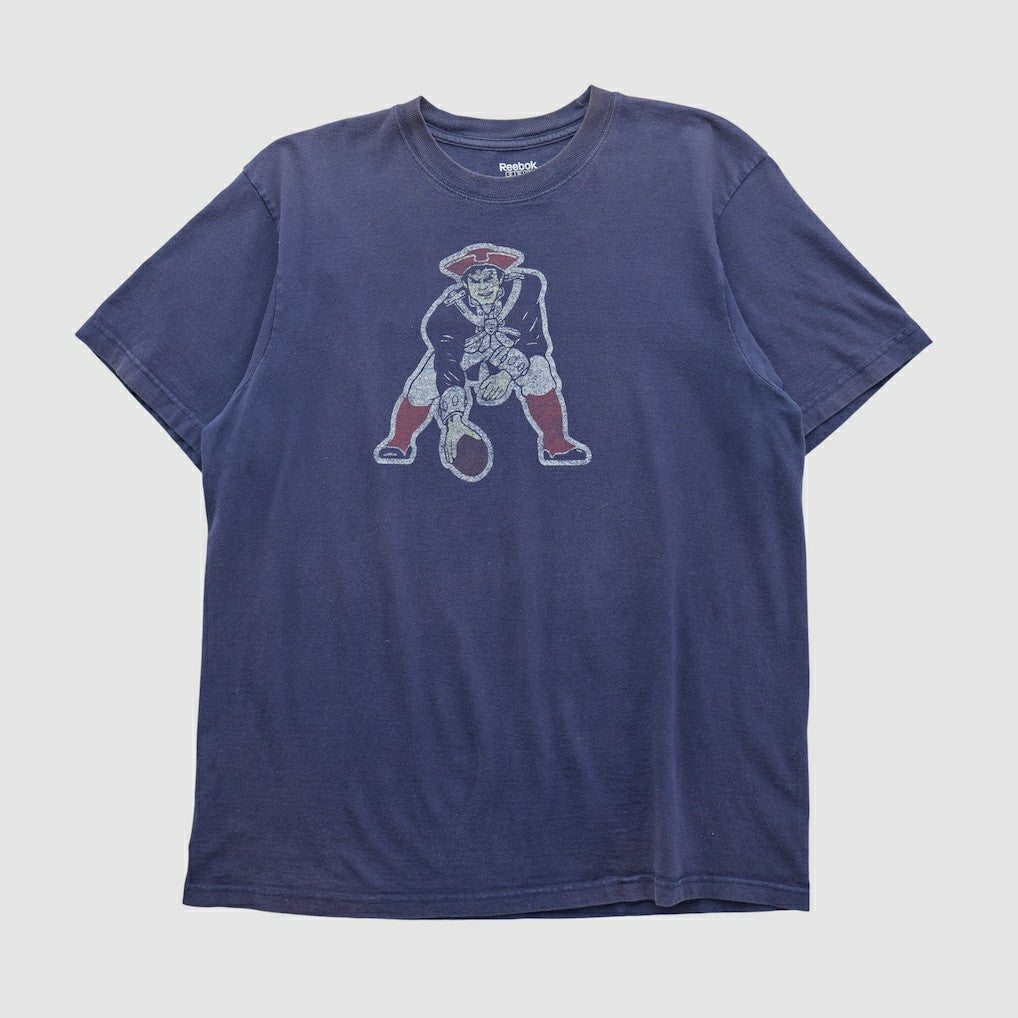Fanatics New England Patriots Reebok 2000s T-shirt Navy Vintage