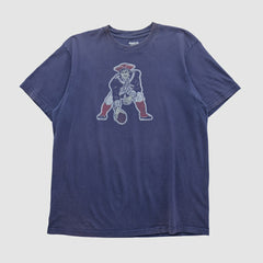 Fanatics New England Patriots Reebok 2000s T-shirt Navy Vintage