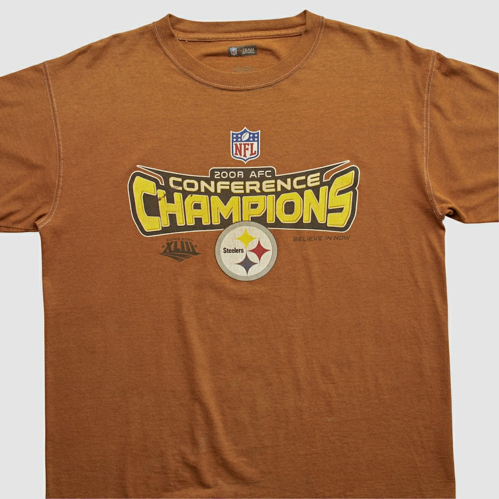 Fanatics Pittsburgh Steelers NFL 2008 T-shirt Clay Vintage