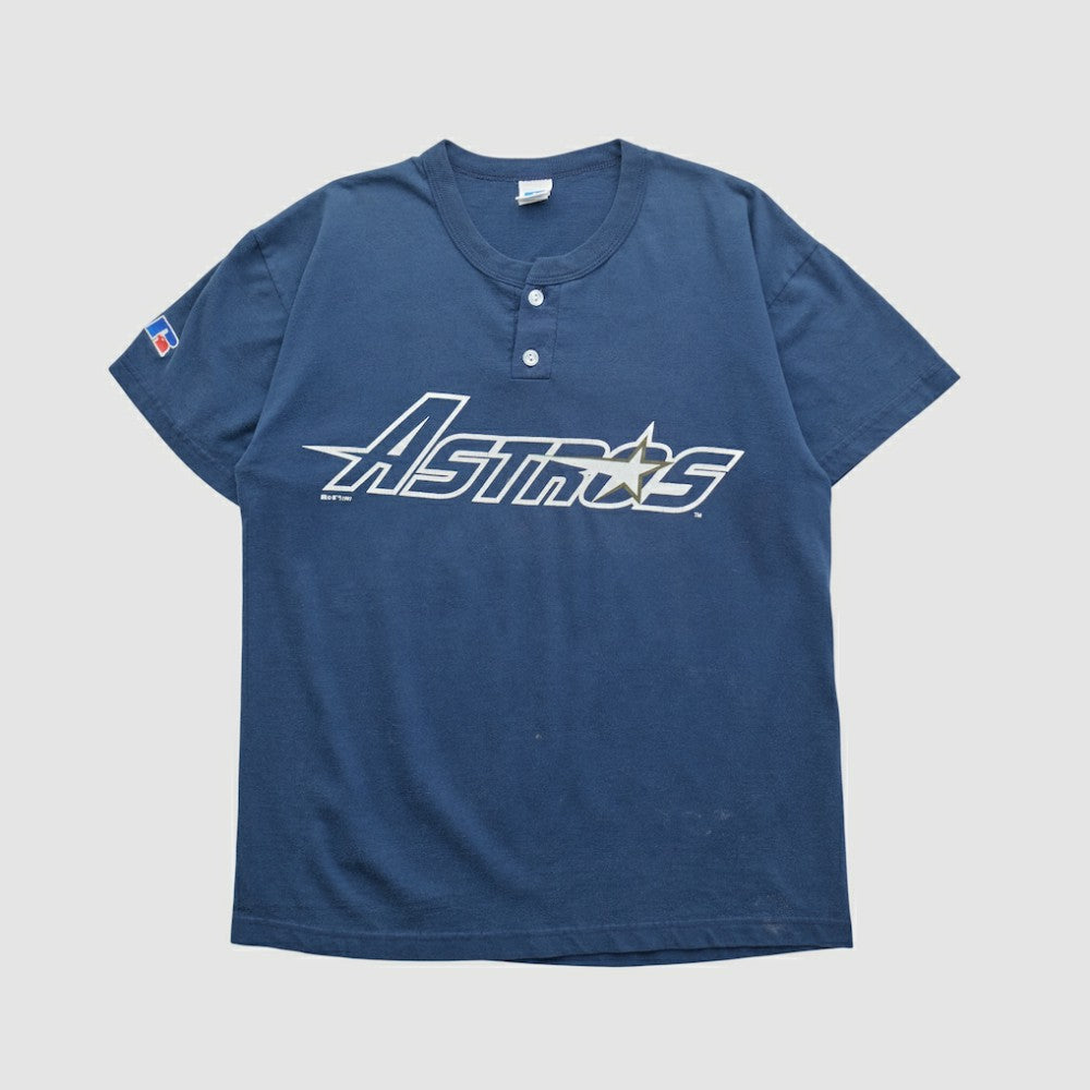 Houston Astros Russell 2000s T-shirt - Navy - Vintage - Fanatics Discount