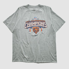 Fanatics Chicago Bears Reebok 2006 T-shirt Heather Gray Vintage