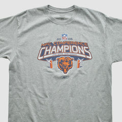 Fanatics Chicago Bears Reebok 2006 T-shirt Heather Gray Vintage