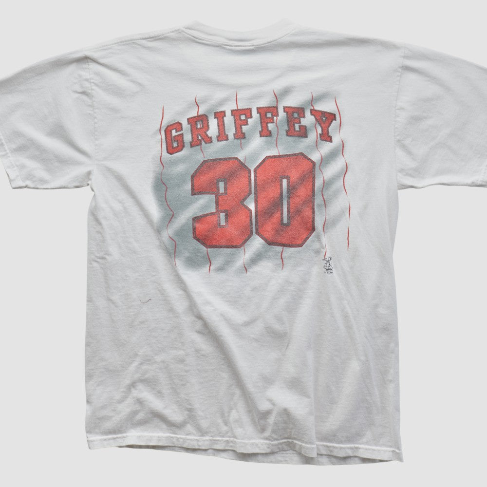 Cincinnati Reds True Fan 2000 T-shirt - White - XVintage - Fanatics Sale