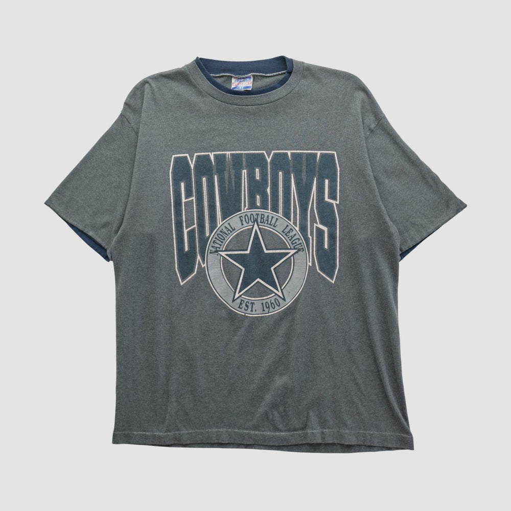Fanatics Dallas Cowboys Trench 90s T-shirt Gray Vintage