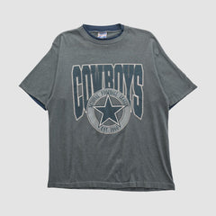 Fanatics Dallas Cowboys Trench 90s T-shirt Gray Vintage