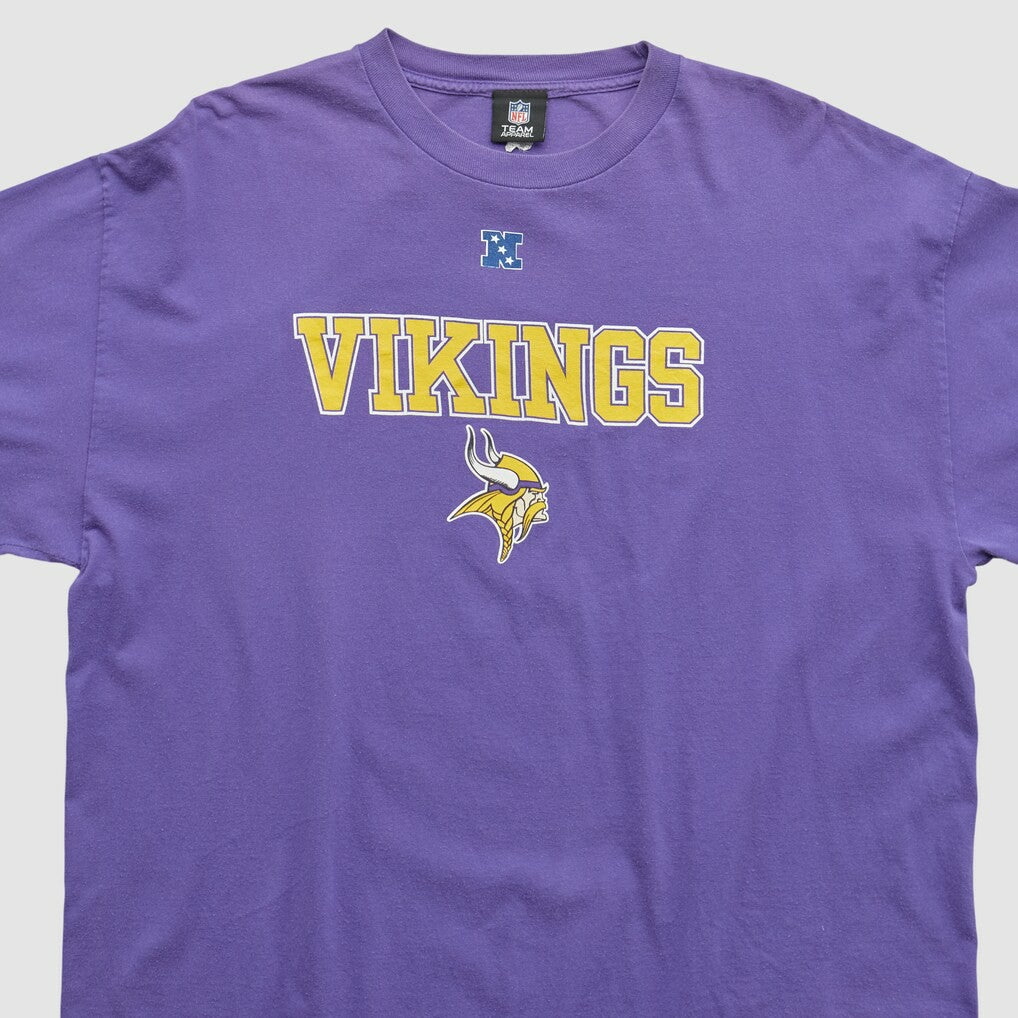 Fanatics Minnesota Vikings NFL 2010s Long Sleeve T-shirt Purple Vintage