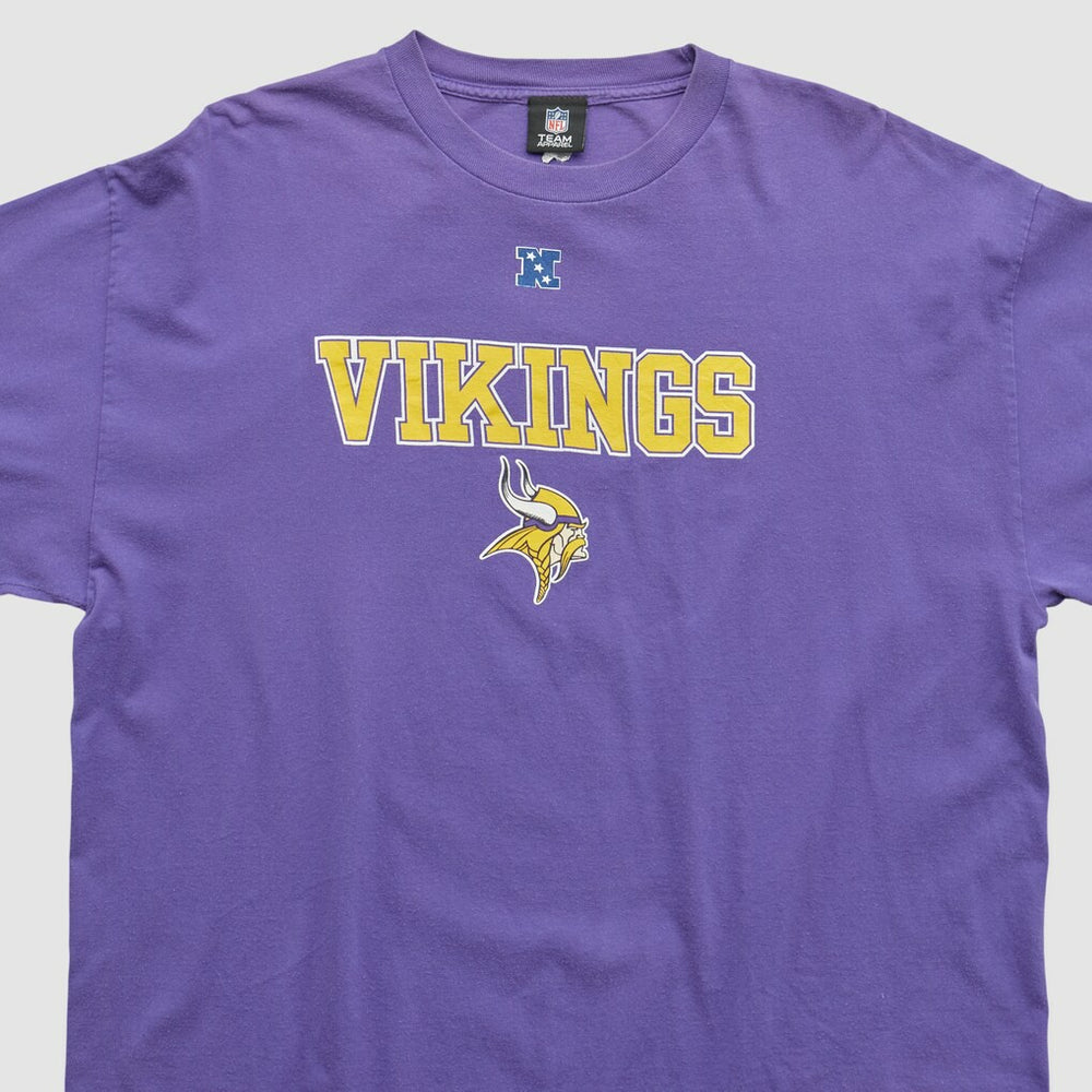 Fanatics Minnesota Vikings NFL 2010s Long Sleeve T-shirt Purple Vintage