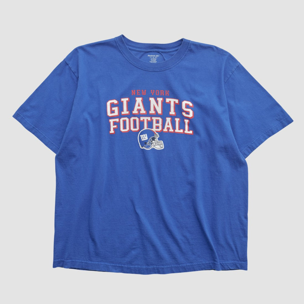 Fanatics New York Giants Reebok 2010s T-shirt Blue Vintage
