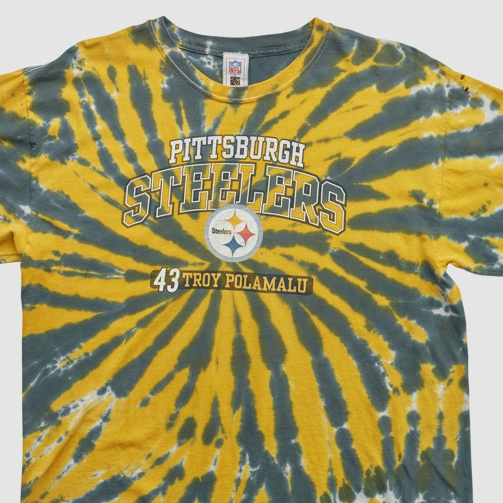 Fanatics Pittsburgh Steelers NFL 2000s T-shirt Yellow Vintage