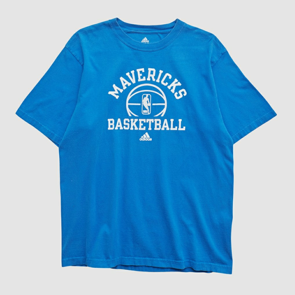 Dallas Mavericks 2010s T-shirt for sale Blue Vintage | Adidas for sale