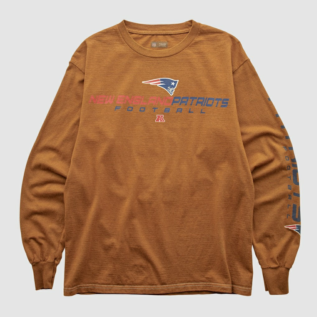 Fanatics New England Patriots NFL 2000s Long Sleeve T-shirt Clay Vintage