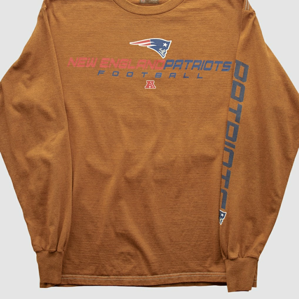 Fanatics New England Patriots NFL 2000s Long Sleeve T-shirt Clay Vintage