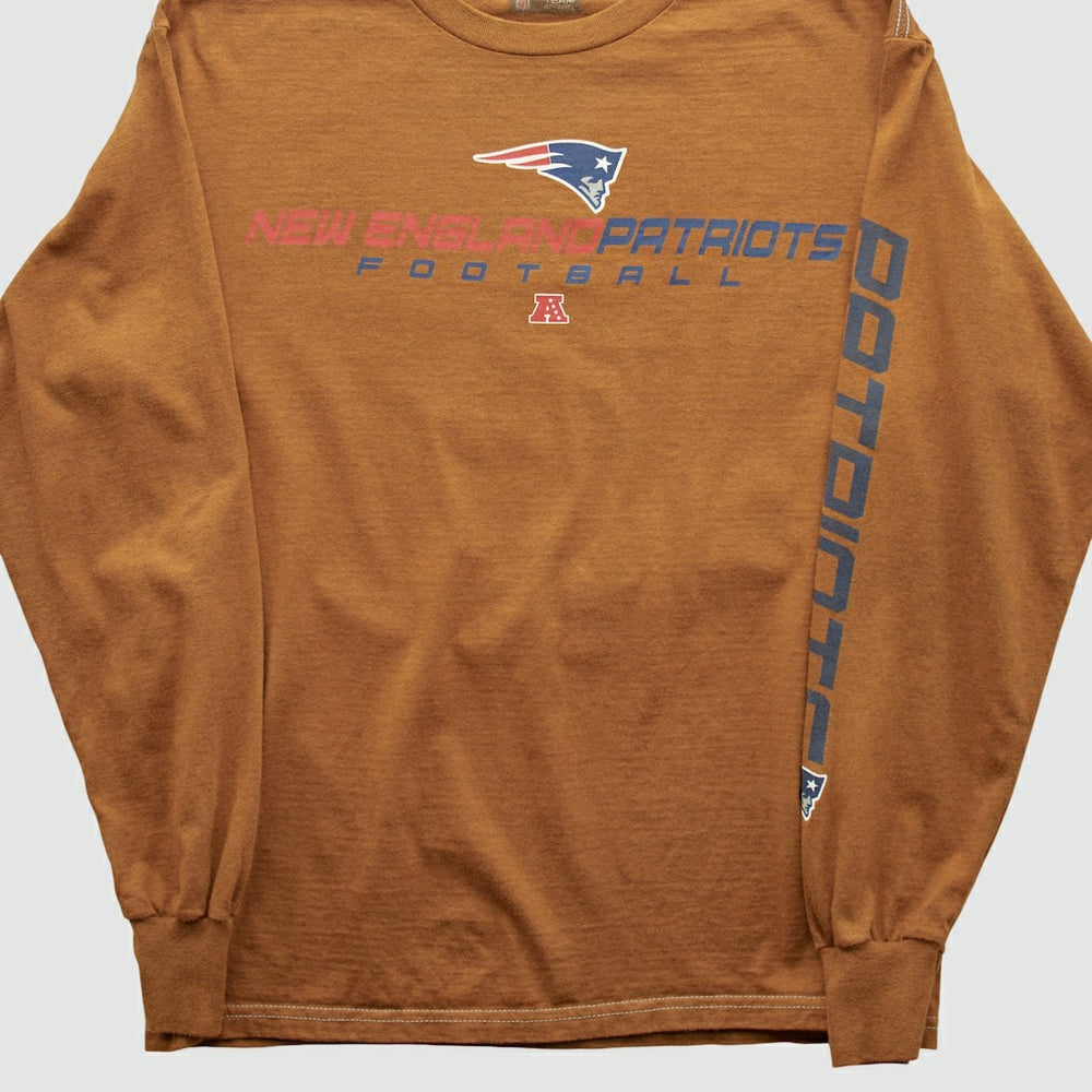 Fanatics New England Patriots NFL 2000s Long Sleeve T-shirt Clay Vintage