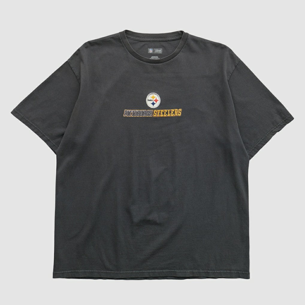 Fanatics Pittsburgh Steelers NFL 2010s T-shirt Charcoal Vintage