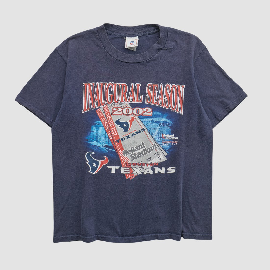 Fanatics Houston Texans NFL 2002 T-shirt Navy Vintage