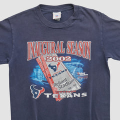 Fanatics Houston Texans NFL 2002 T-shirt Navy Vintage