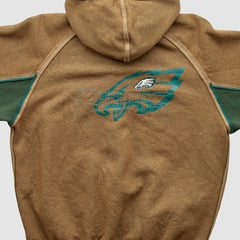 Fanatics Philadelphia Eagles NFL 2010s Hooded Full Zip Sweatshirt Clay Vintage