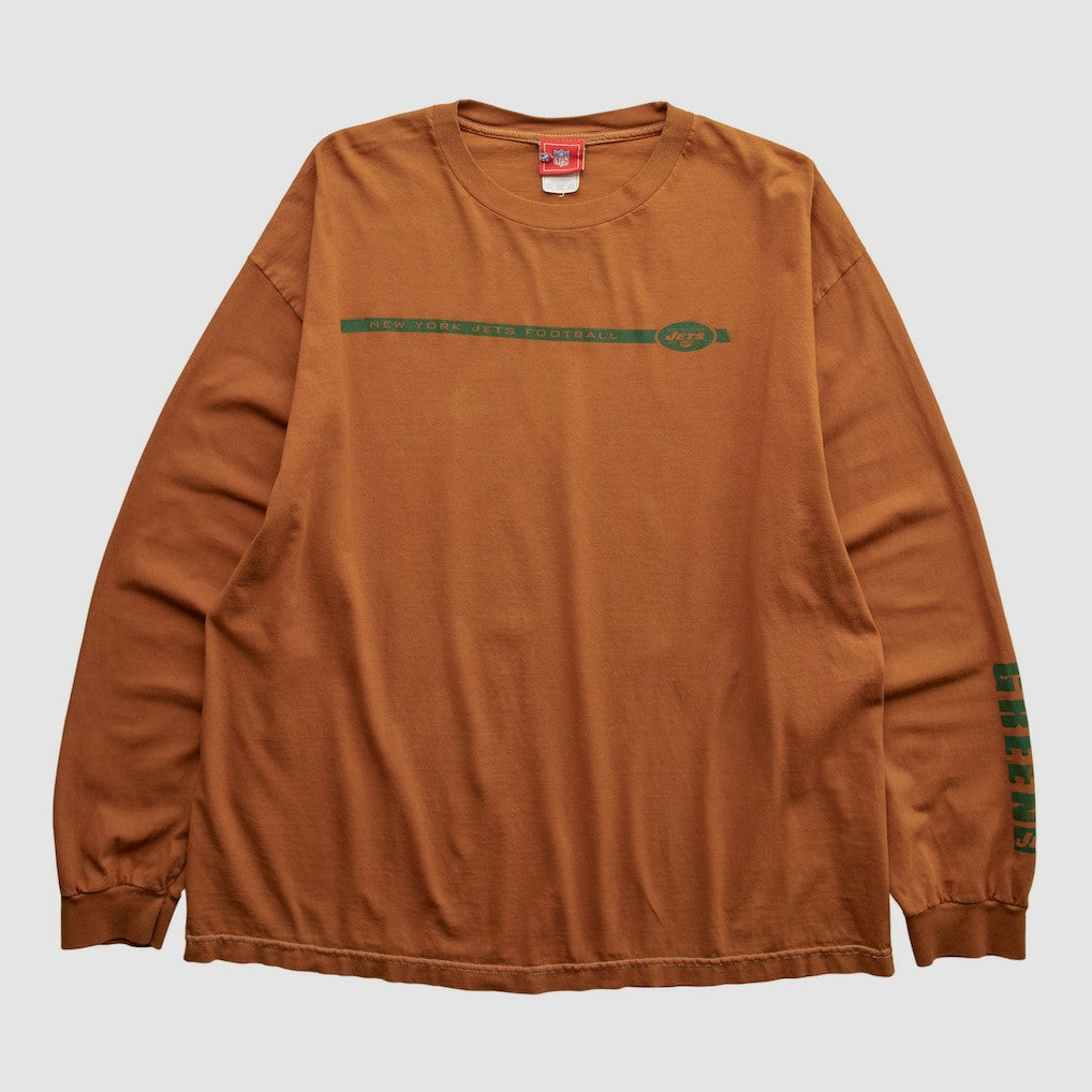 Fanatics New York Jets NFL 2000s Long Sleeve T-shirt Clay Vintage