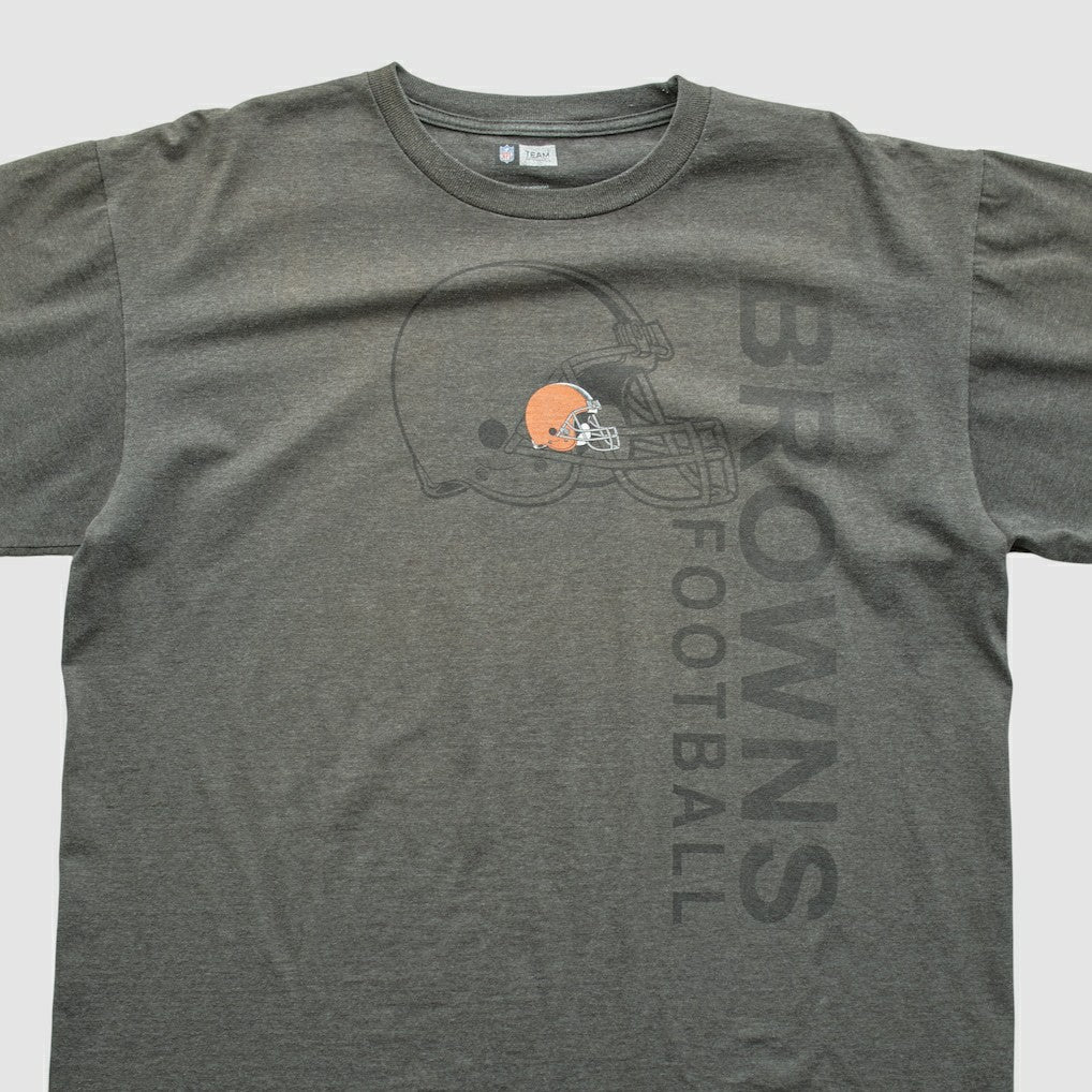 Fanatics Cleveland Browns NFL 2010s T-shirt Dark Heather Gray Vintage