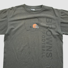 Fanatics Cleveland Browns NFL 2010s T-shirt Dark Heather Gray Vintage