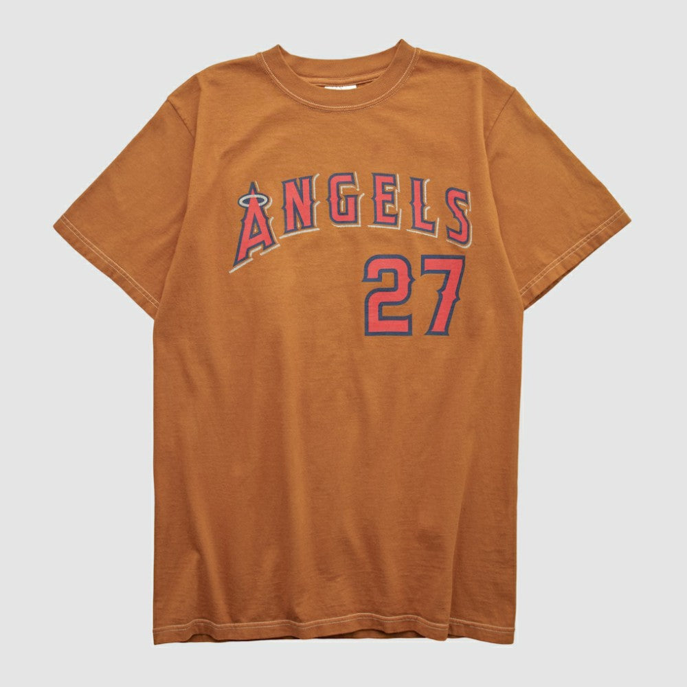 Los Angeles Angels Majestic 2000s T-shirt - Clay - Vintage - Fanatics on Sale