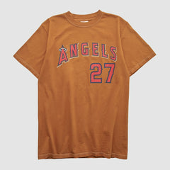 Los Angeles Angels Majestic 2000s T-shirt - Clay - Vintage - Fanatics on Sale
