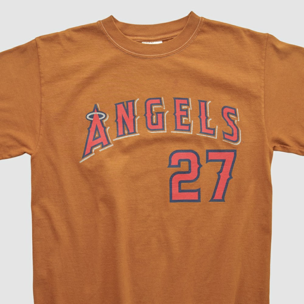 Los Angeles Angels Majestic 2000s T-shirt - Clay - Vintage - Fanatics on Sale