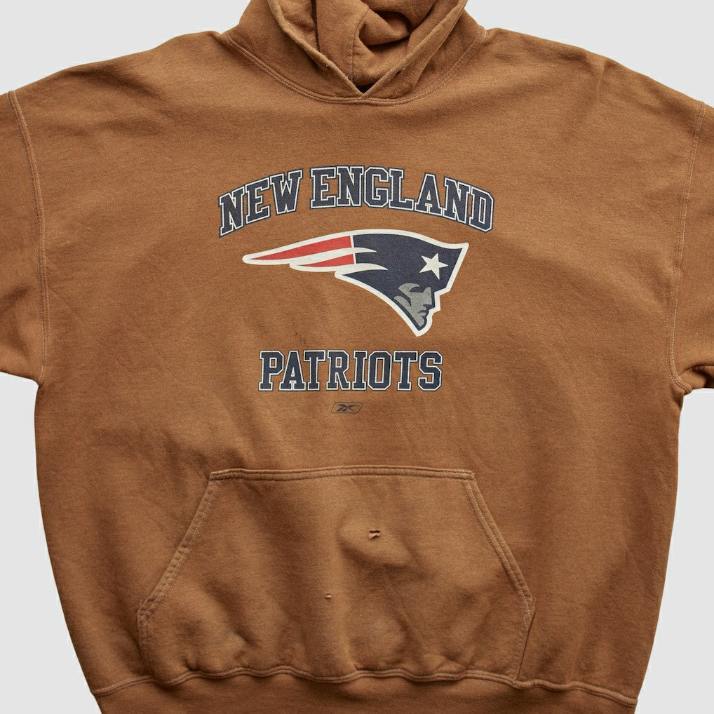 Fanatics New England Patriots NFL 2000s Hooded Pullover Sweatshirt Clay Vintage