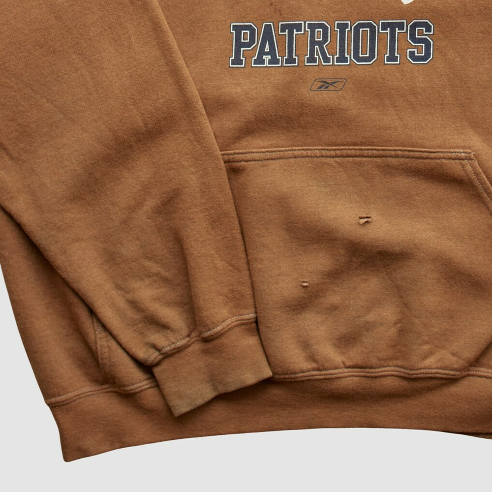 Fanatics New England Patriots NFL 2000s Hooded Pullover Sweatshirt Clay Vintage