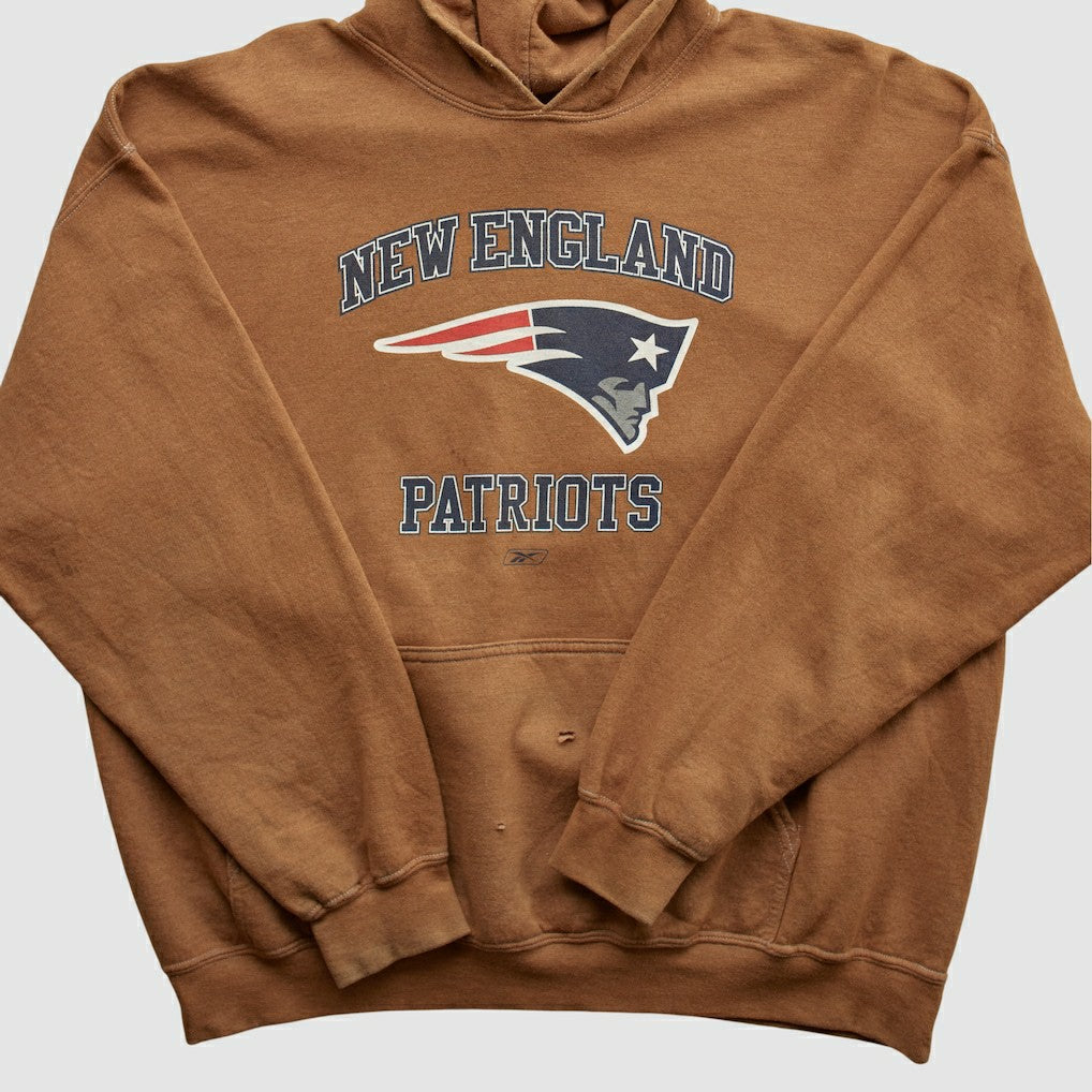 Fanatics New England Patriots NFL 2000s Hooded Pullover Sweatshirt Clay Vintage