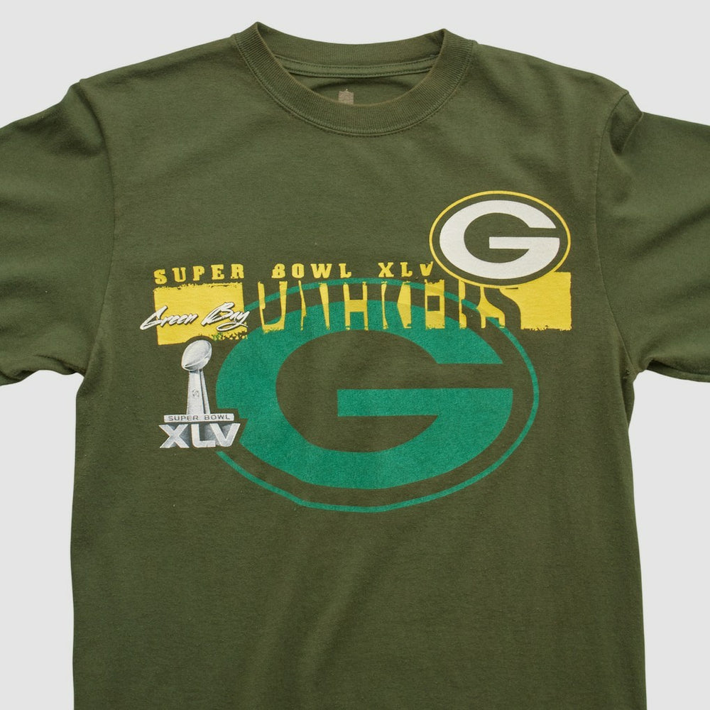 Fanatics Green Bay Packers NFL 2011 Long Sleeve T-shirt Green Vintage