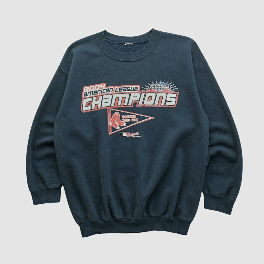 Boston Red Sox 2004 Pullover Sweatshirt - Black - Vintage - Fanatics Discount