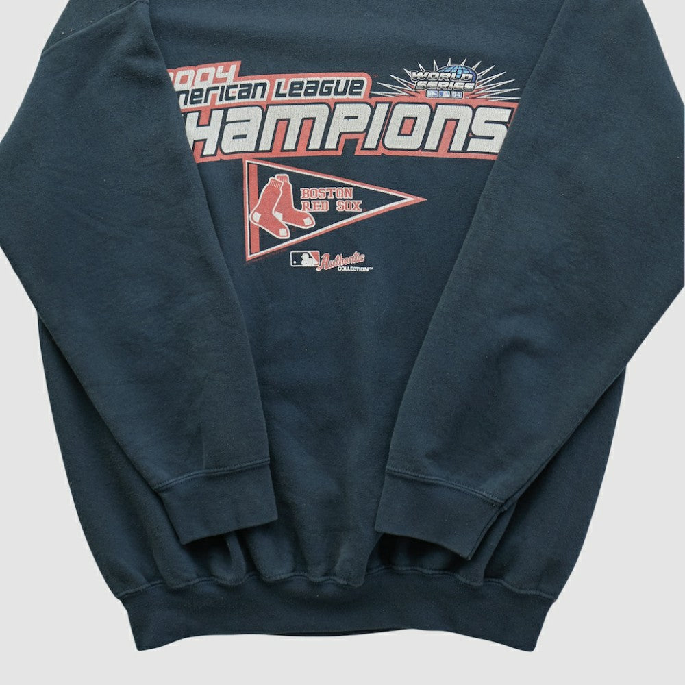 Boston Red Sox 2004 Pullover Sweatshirt - Black - Vintage - Fanatics Discount