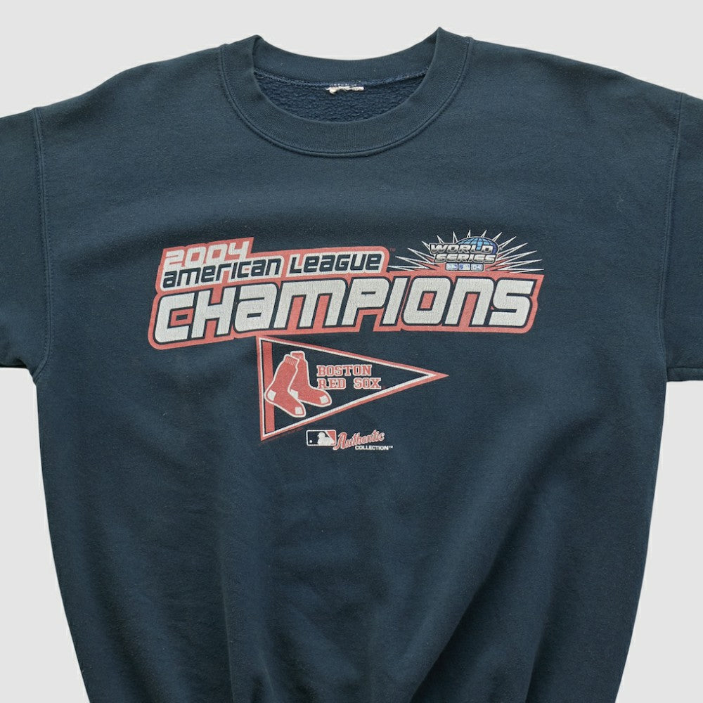 Boston Red Sox 2004 Pullover Sweatshirt - Black - Vintage - Fanatics Discount