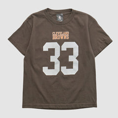 Fanatics Cleveland Browns NFL 2010s T-shirt Brown Yth L Real Vintage