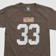 Fanatics Cleveland Browns NFL 2010s T-shirt Brown Yth L Real Vintage